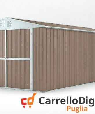 Box garage auto in Acciaio 327x611 19mq tortora