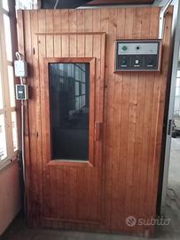 Sauna finlandese vintage funzionante