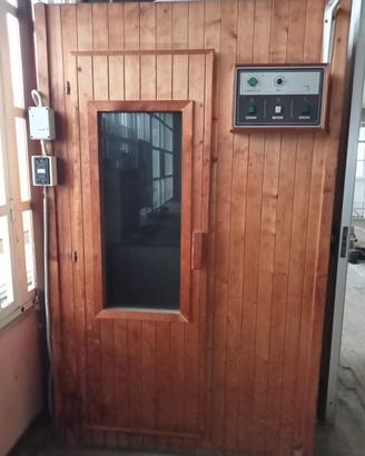 Sauna finlandese vintage funzionante
