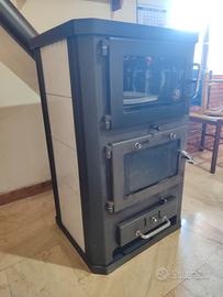 stufa a legna con forno