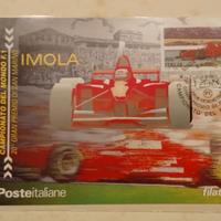 F1 GP Ferrari Imola Folder Filatelia Francobolli