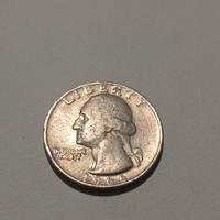 moneta Quarto di dollaro  americana da collezione 