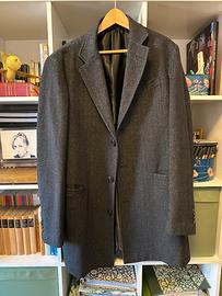 Cappotto lana uomo grigio