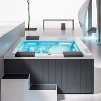 mini-piscina idromassaggio usata 5/6 e 6/7 posti