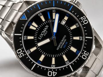 Locman Montecristo 500 mt automatico blu acciaio