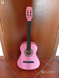 Chitarra rosa