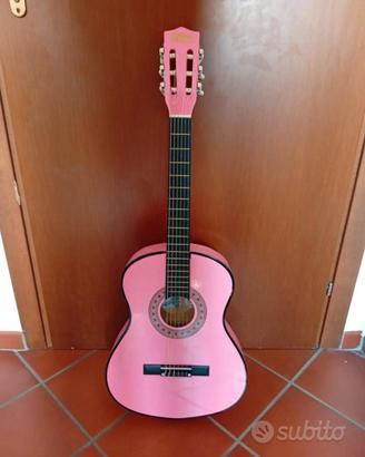 Chitarra rosa