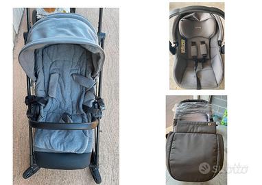 TRIO PEG PEREGO VIVACE CON BASE GIRO ISOFIX 360