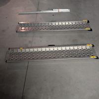 Rampe disabili telescopiche in alluminio con guide