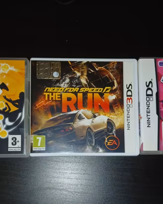 Lotto 3 giochi Nintendo DS / 3DS