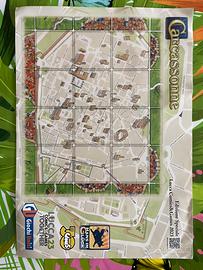 Mappa Carcassonne LuccaComics 2023 Special Edition