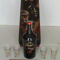 LIQ.CUBA CREMA DI CACAO E RHUM ,BOTTIGLIA DA 70 CL