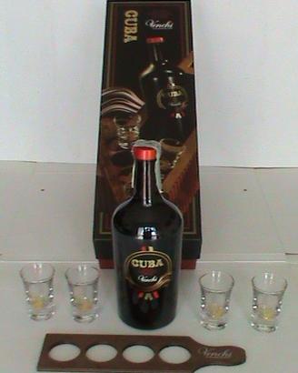 LIQ.CUBA CREMA DI CACAO E RHUM ,BOTTIGLIA DA 70 CL
