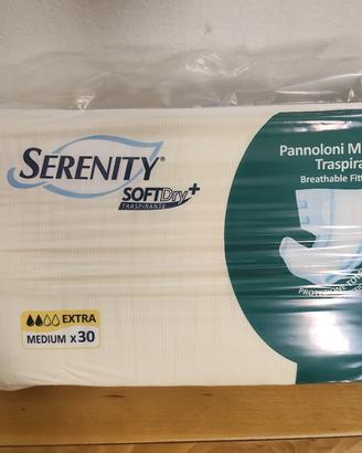 Pannoloni Traspiranti Serenity Medium (30 pezzi)