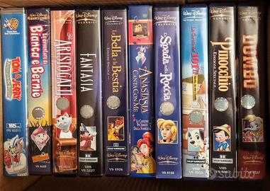 VHS Collezione Cassette Disney Classici Originali
