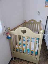 Lettino Mibb con materasso