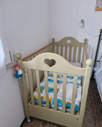 Lettino Mibb con materasso