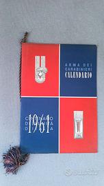 CALENDARIO 1961 CENTENARIO   ARMA CARABINIERI