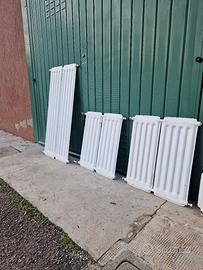 4 CALORIFERI IN FERRO RITIRO IN GIORNATA 