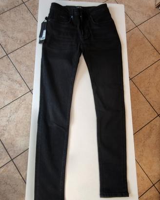 Jeans AM Ozzy tapered fit NERO taglia IT 40