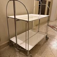 Carrello bianco porta bevande Gerlinol