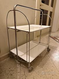 Carrello bianco porta bevande Gerlinol