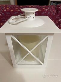 Porta candela finta, a batterie