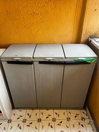 Armadio per raccolta differenziata