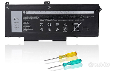 Batteria Ricambio DELL RJ40G 63Wh 15.2V per Latitu