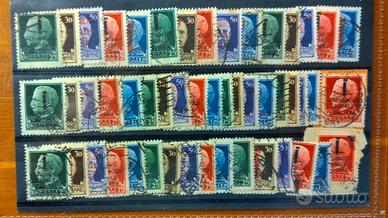 francobolli Repubblica Sociale italiana 