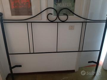 testiera letto ferro battuto 