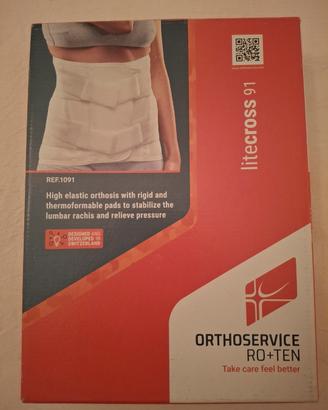 busto ortopedico fascia correttore postura
