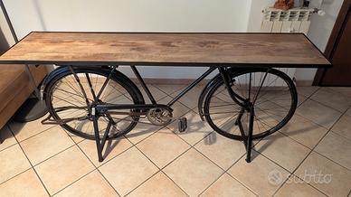 consolle  bicicletta industrial/vintage