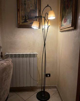 Lampada da interno design effetto pianta