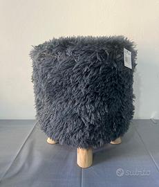 Pouf sgabello peluche