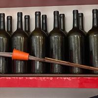 kit 32 bottiglie bord. turabottiglie a colonna