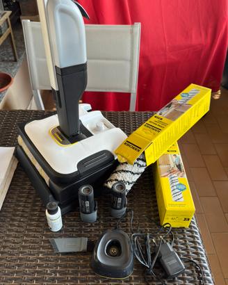 Kärcher Lavapavimenti FC 2-4 Cordless+Batteria 4V