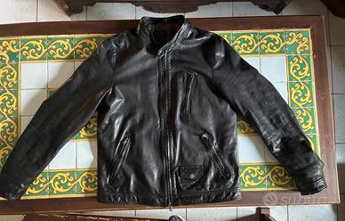 Giacca giubbotto vera pelle uomo