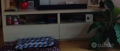 mobile porta televisore con cassetti estraibili