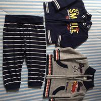 Felpe + pantalone 6 mesi