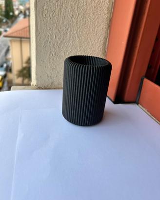 Portaoggetti / Portapenne Minimal Nero