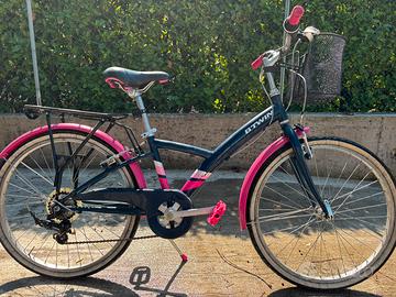 Bici btwin ragazza ruote 24 pollici