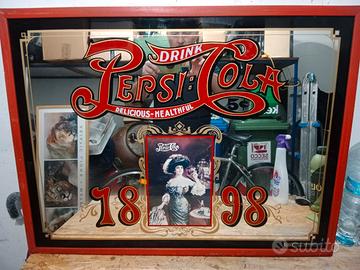 Specchio Pubblicitario Vintage Pepsi-Cola