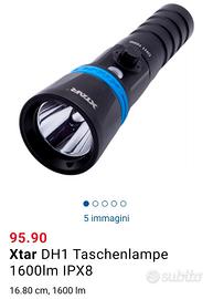 XTAR TORCIA SUBACQUEA PROFESSIONALE 