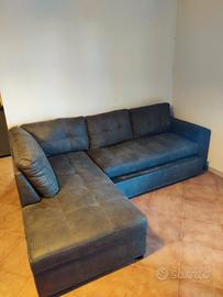 Divano letto con contenitore 