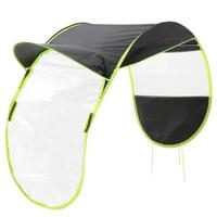 Parapioggia Per Moto Scooter Bici Nero