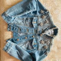 Giubbotto jeans bambina