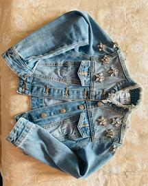 Giubbotto jeans bambina