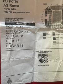 Biglietti vintage Porto - Roma