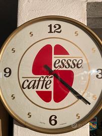 Orologio pubblicitario caffè Essse